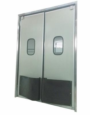 SUS304 Stainless Steel Swing Door Clean Room Customized EPDM Impact Entry Doors