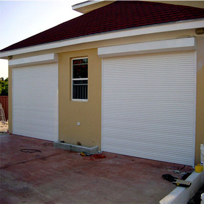 Outdoor Roller Shutter Automatic Roll Up Doors Electric Aluminum Perforated