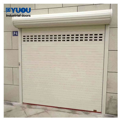 Insulated Garage Aluminium Roller Shutter Doors Windproof 1.2mm Slat